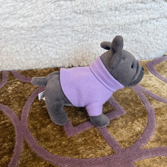 Sweater French bulldog (purple) - Picture 3 of 4